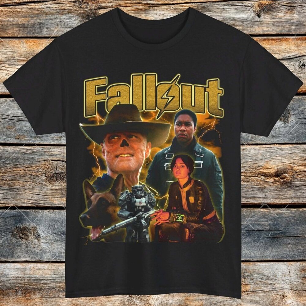 Fallout TV Show T-Shirt - Retro Gaming Fallout Tee - Fallout 3 T Shirt  90